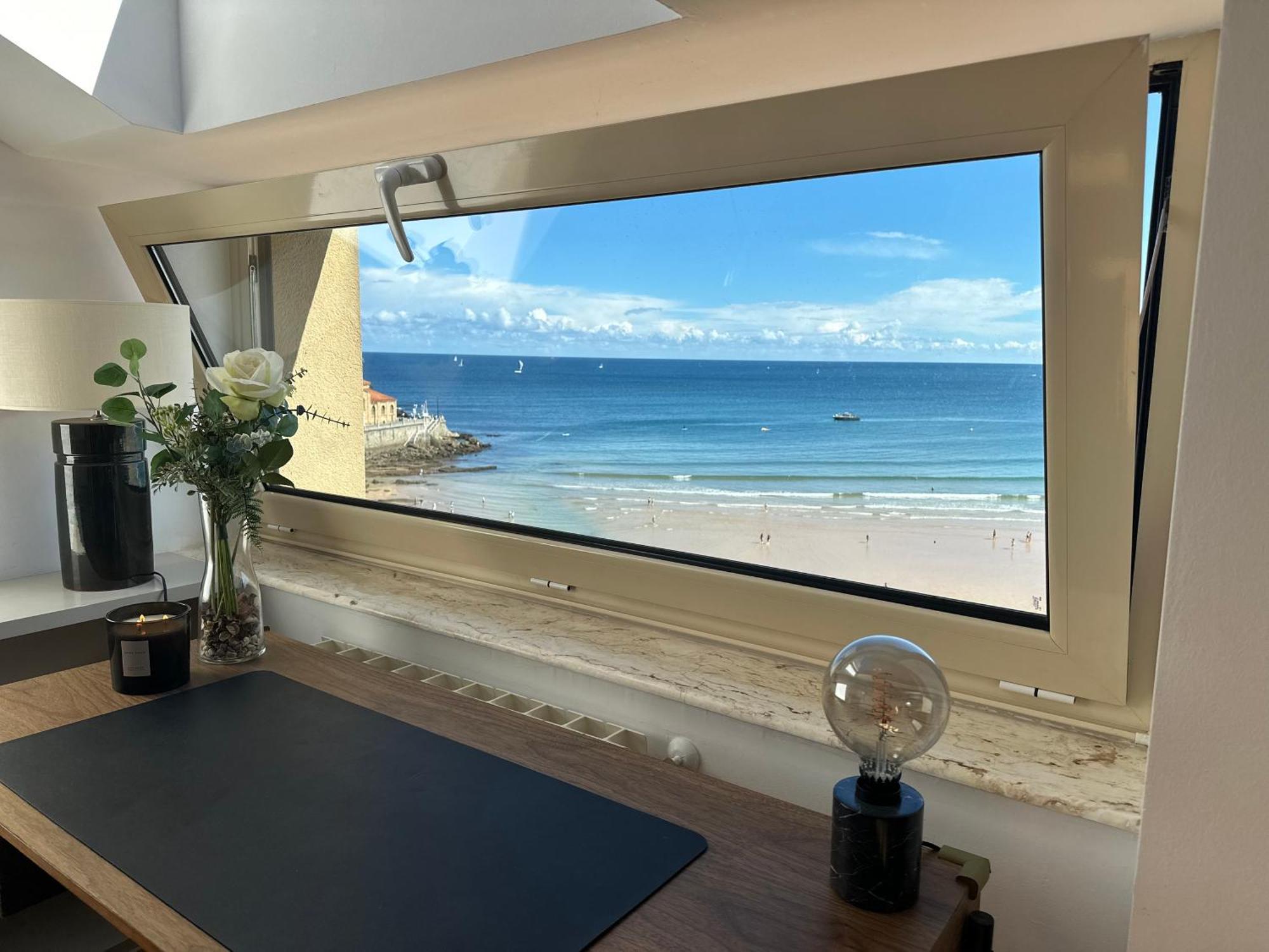 Bustos Home Apartamento ヒホン エクステリア 写真